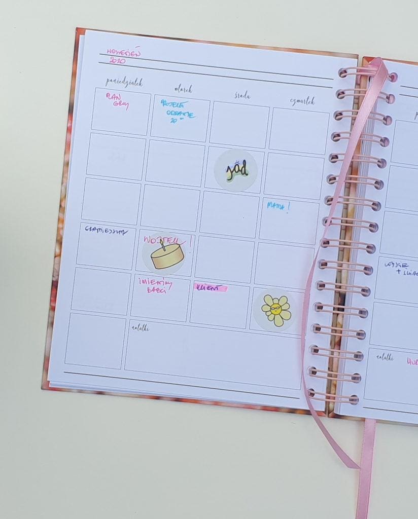 PERSONALIZOWANY PLANER ROCZNY