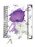 Bullet journal - ginko fiolet