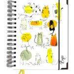 Bullet journal - kotki