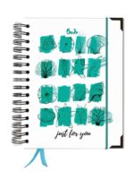 Bullet journal - morskie kwadraty