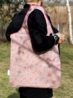 Emotional bag KWIATY BRĄZ