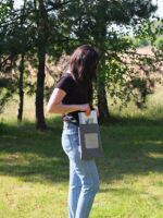 Torebka handmade i zero waste - pepitka