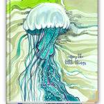 kalendarz planer bujo szyty