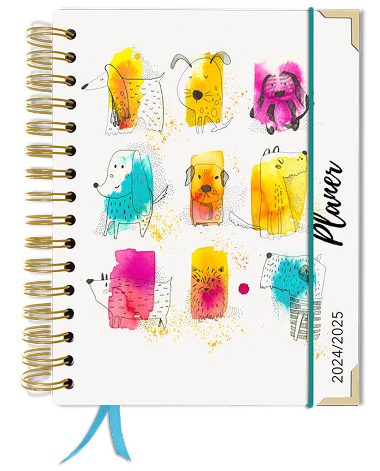 planer kalendarz organizer na rok 2024 2025